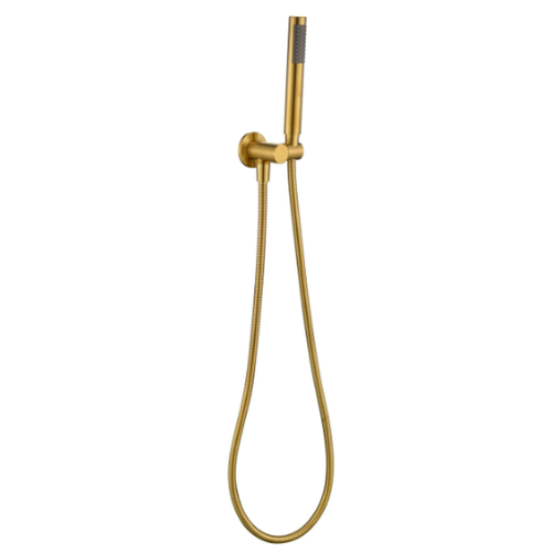 Modern National Star Mini Shower Bracket - Polished Gold (Polished Brass)