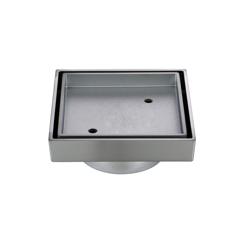 Modern National Tile Insert 75mm - Brushed Chrome — TFS075BC