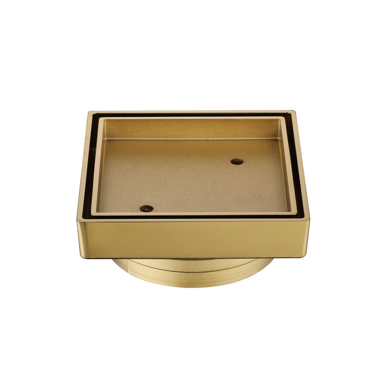 Modern National Tile Insert 95mm - Polished Gold (Polished Brass) — TFS095PB