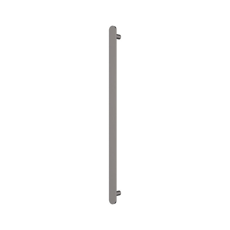 Empire Slim Vertical Heated Towel Rail, 60 x 900mm, Gun Metal
