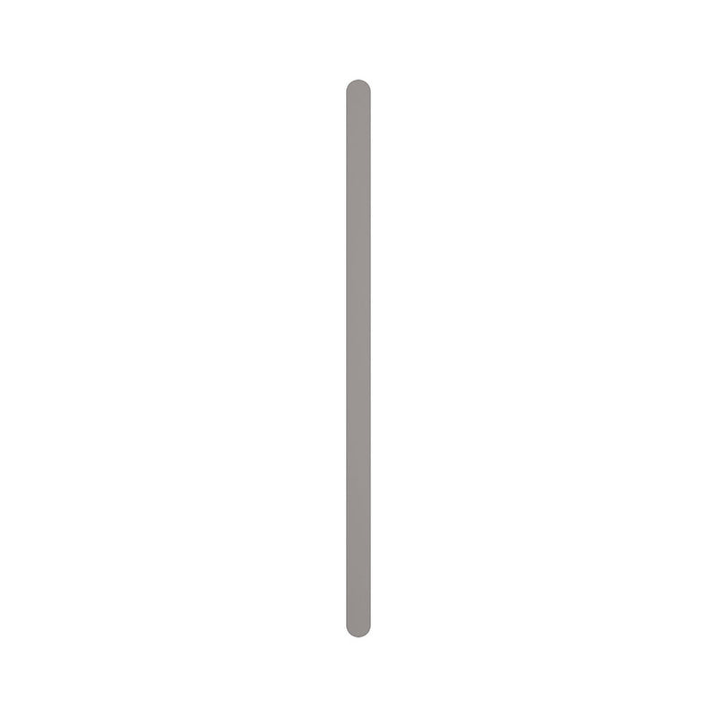 Empire Slim Vertical Heated Towel Rail, 60 x 900mm, Gun Metal - product view 3
