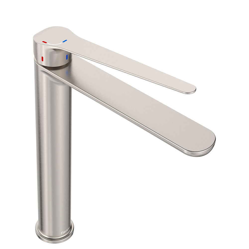 Empire Care Cold Start Tall Basin Mixer, Brushed Nickel - product view 2