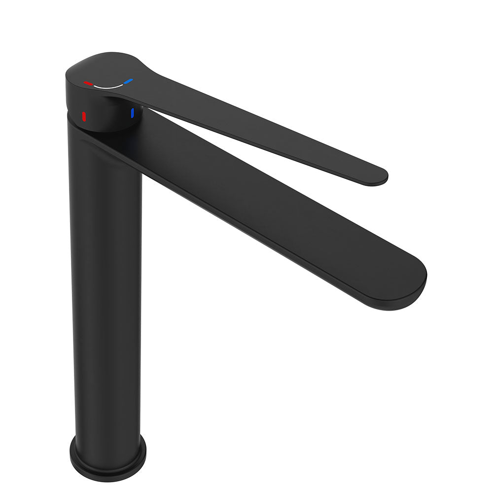 Empire Care Cold Start Tall Basin Mixer, Matte Black - product view 2