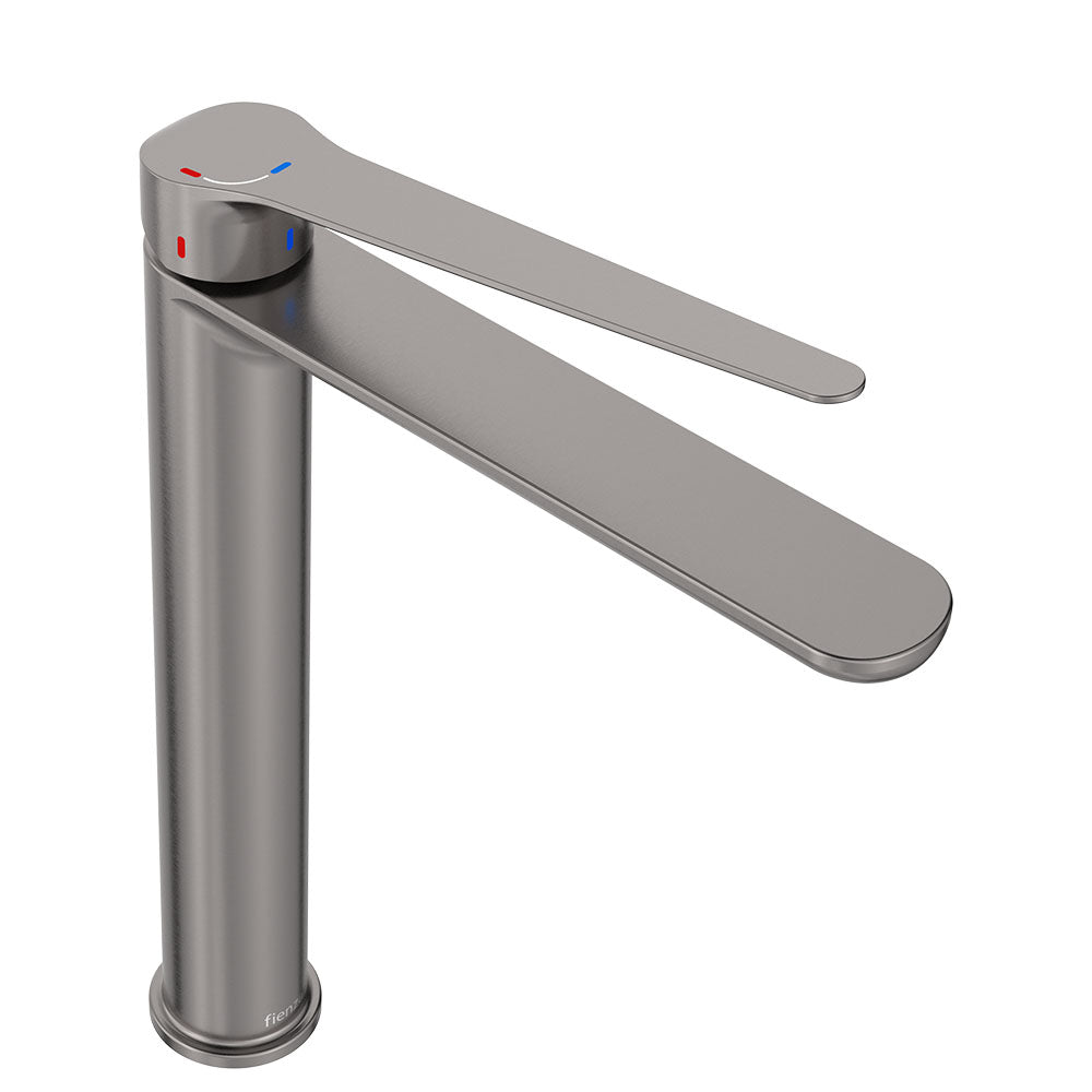 Empire Care Cold Start Tall Basin Mixer, Gun Metal - product view 2