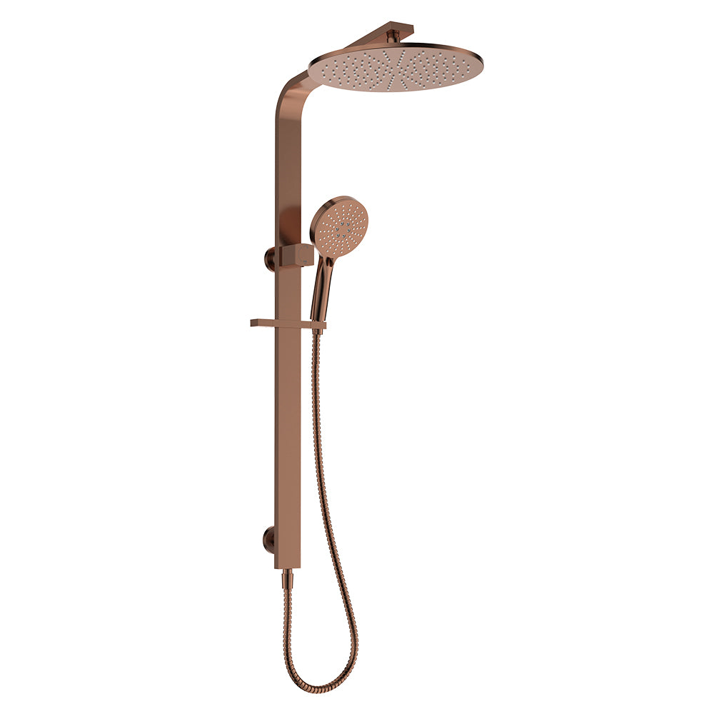 Empire Slim Deluxe Twin Shower, Brushed Copper - product view 2