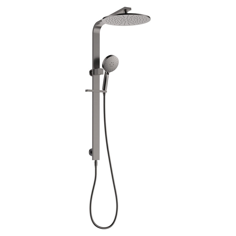 Empire Slim Deluxe Twin Shower, Gun Metal - product view 2