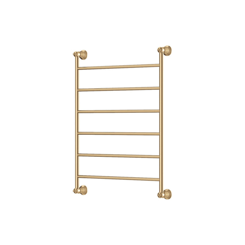 Lillian Heated Towel Rail, 600 x 800mm, Urban Brass