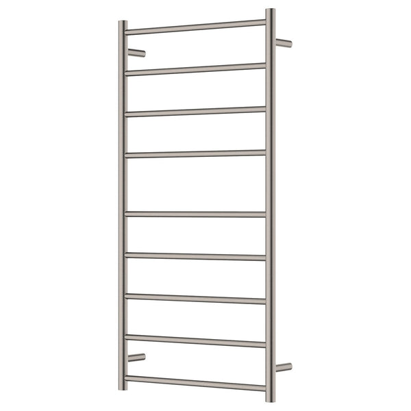 Fienza Isabella Heated Towel Rail, 600 x 1200mm - Brushed Nickel