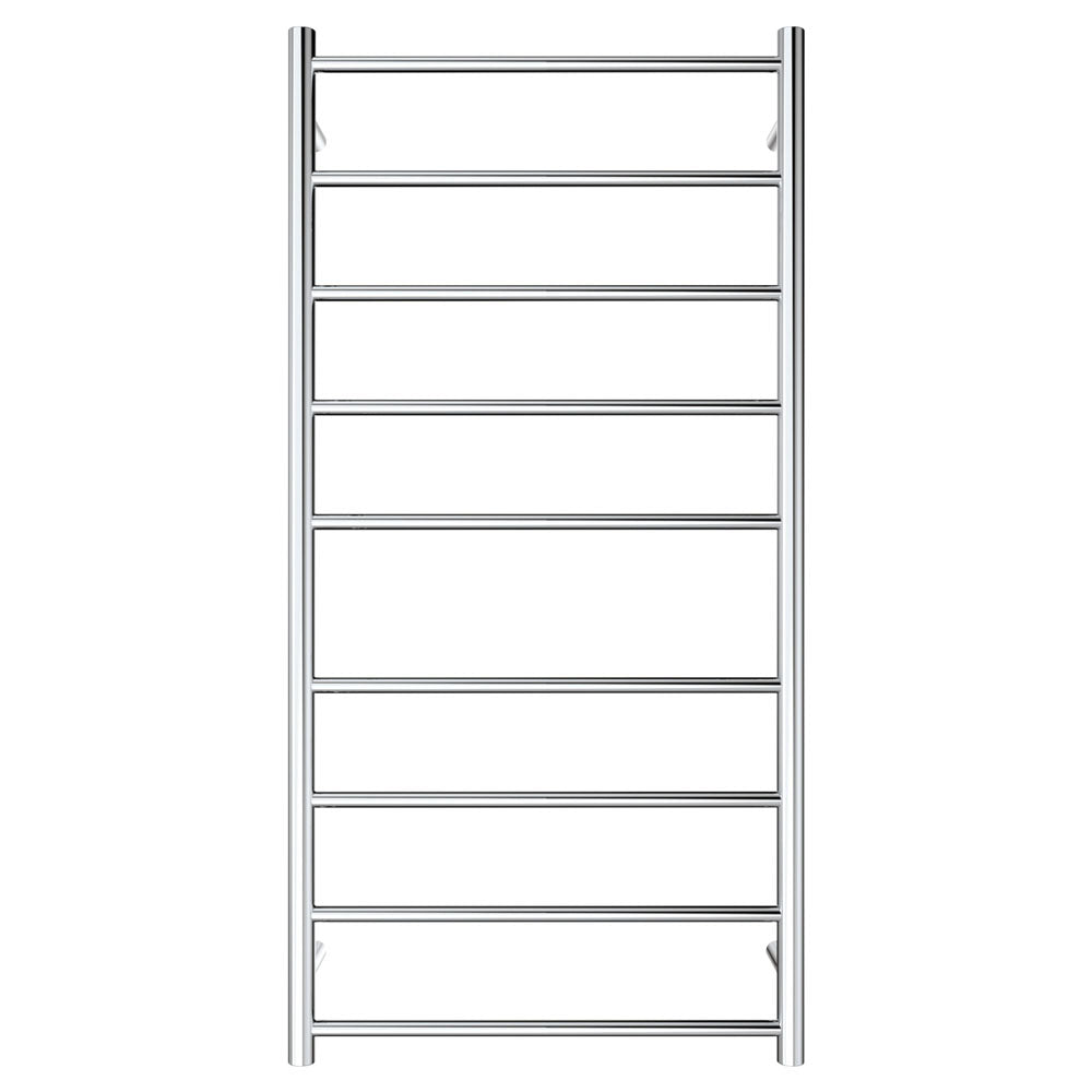 Isabella Heated Towel Rail, 600 x 1200mm, Chrome - product view 2