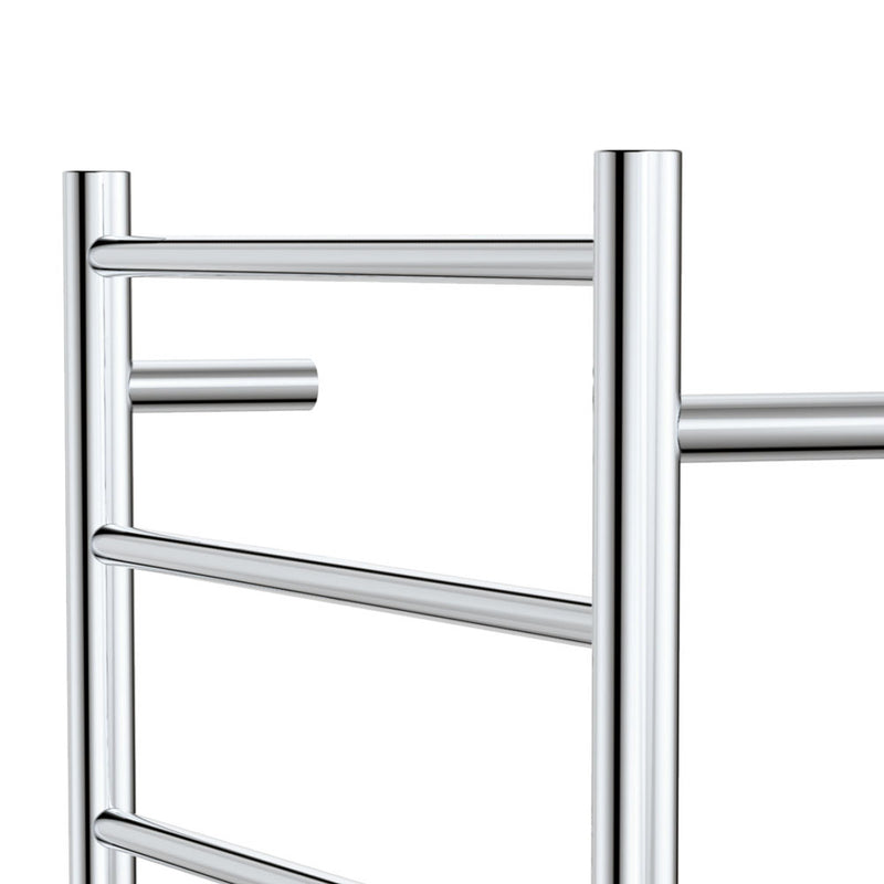 Isabella Heated Towel Rail, 600 x 1200mm, Chrome - product view 3
