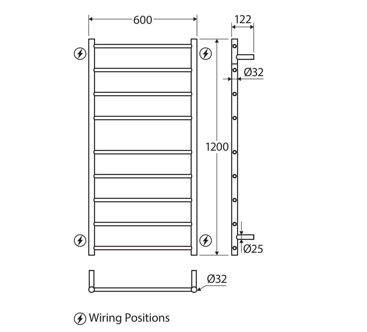 Fienza 82760120 measurements and dimensions