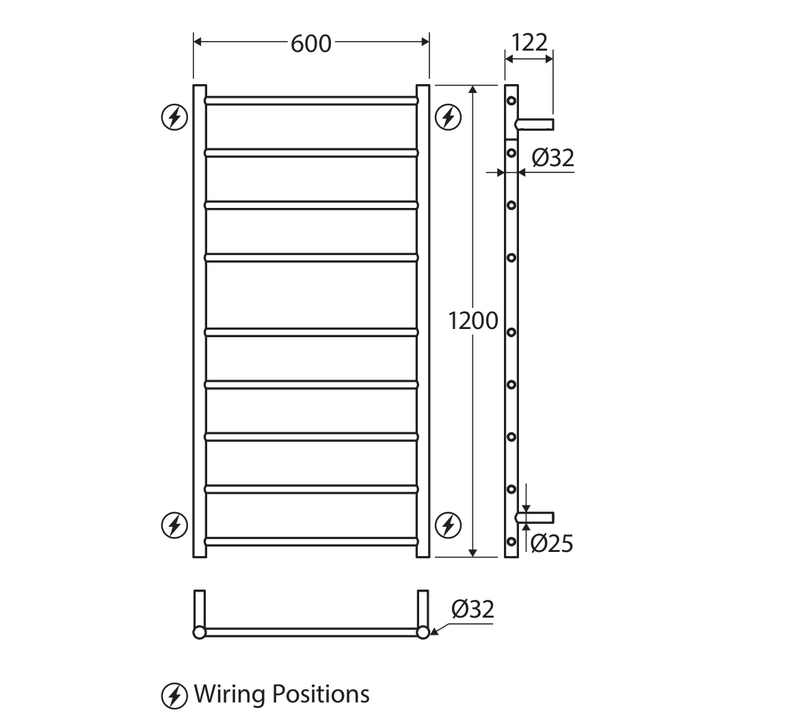 Fienza 82760120 measurements and dimensions