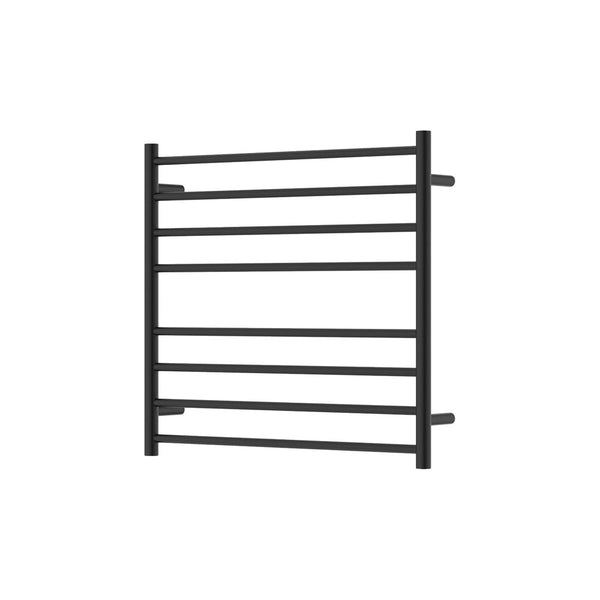Fienza Isabella Heated Towel Rail, 750 x 700mm - Matte Black