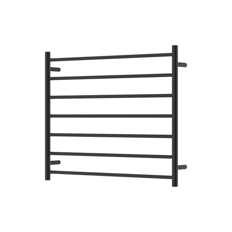 Isabella Heated Towel Rail, 900 x 750mm, Matte Black