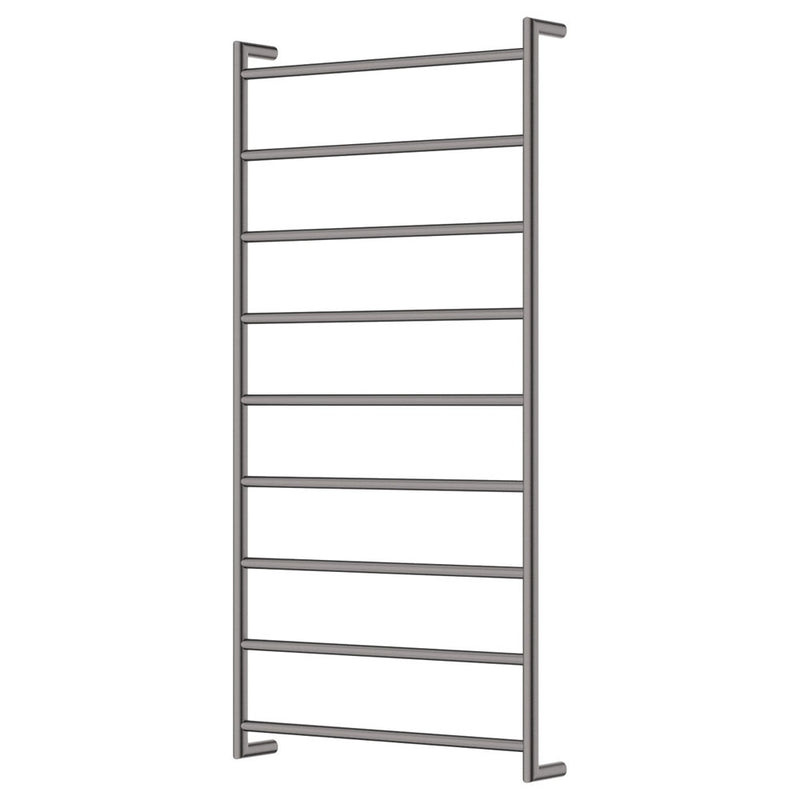 Kaya Heated Towel Rail, 600 x 1200mm, Gun Metal