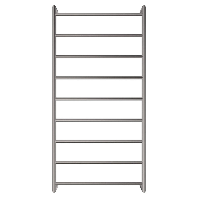 Kaya Heated Towel Rail, 600 x 1200mm, Gun Metal - product view 2