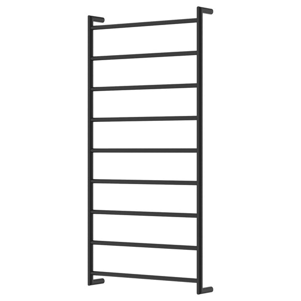 Fienza Kaya Heated Towel Rail, 600 x 1200mm - Matte Black