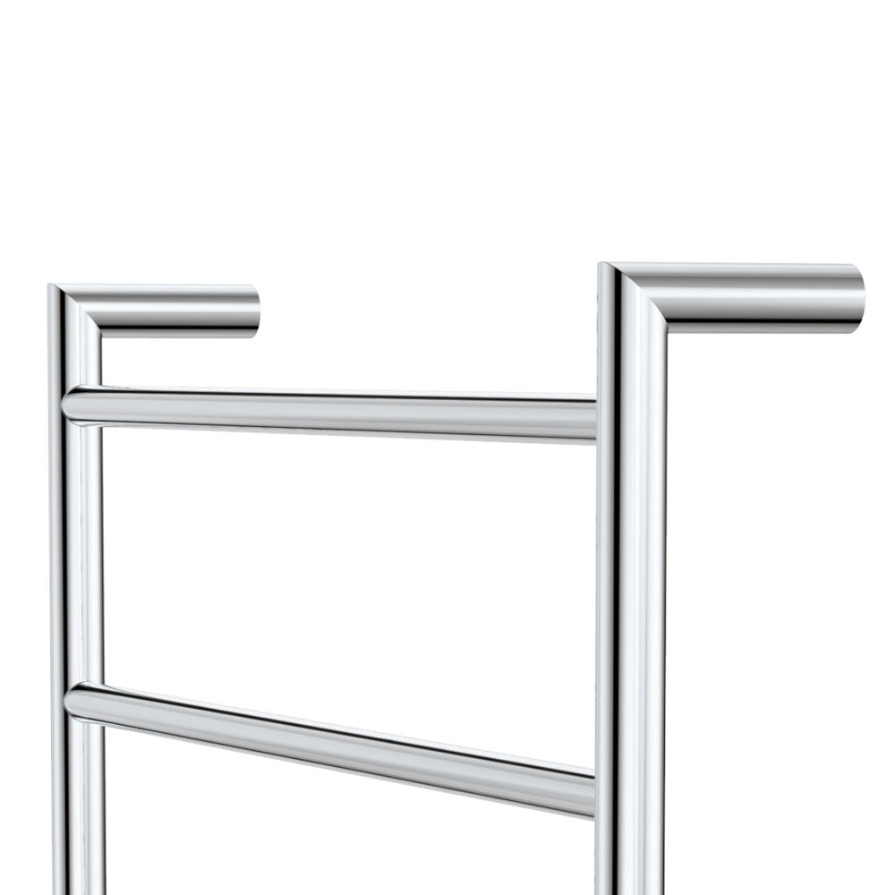 Kaya Heated Towel Rail, 600 x 1200mm, Chrome - product view 3