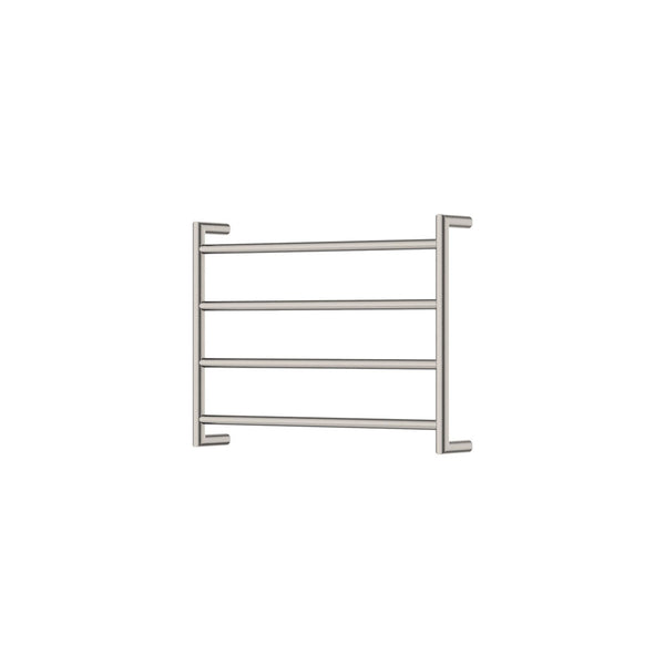 Fienza Kaya Heated Towel Rail, 600 x 450mm - Brushed Nickel