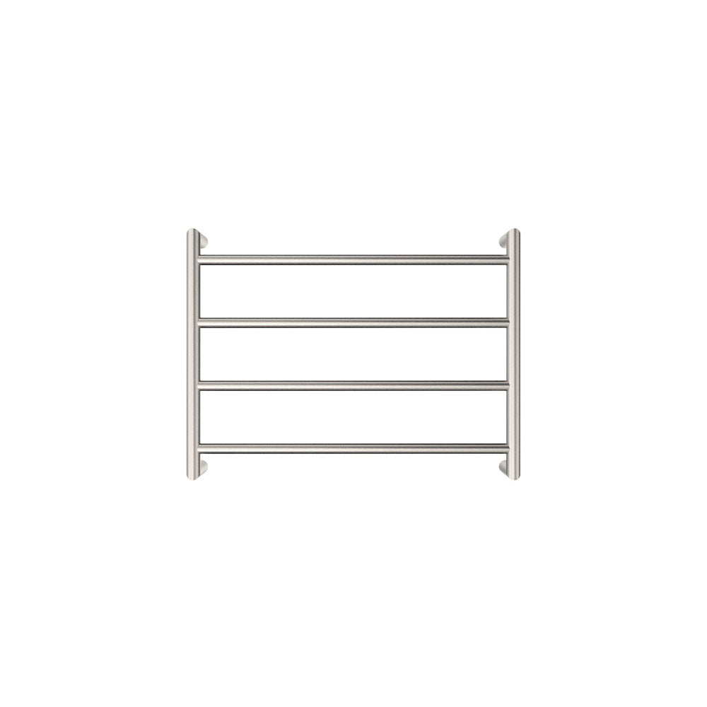 Kaya Heated Towel Rail, 600 x 450mm, Brushed Nickel - product view 2