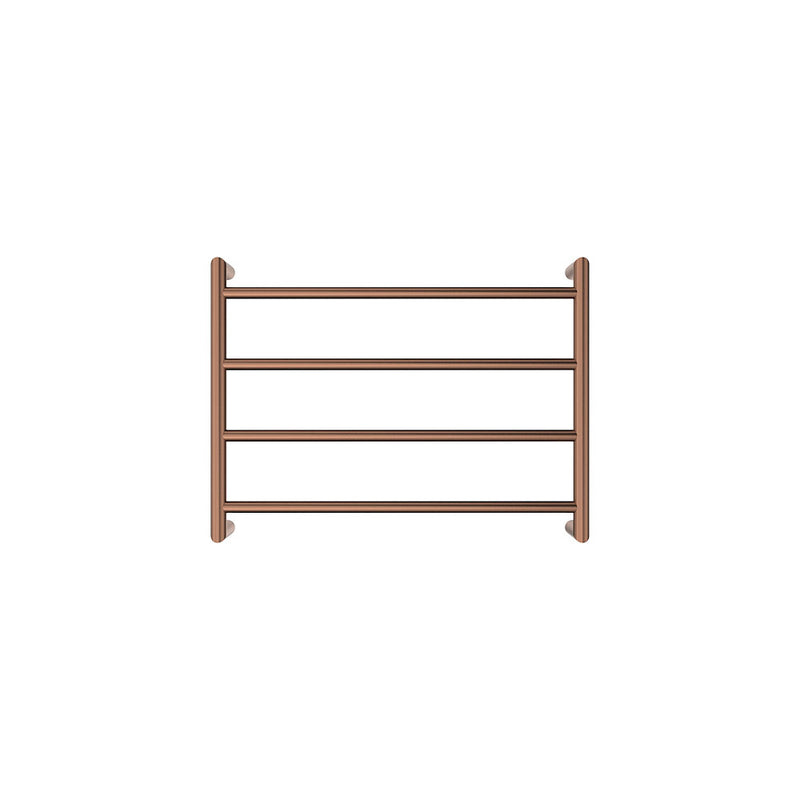 Kaya Heated Towel Rail, 600 x 450mm, Brushed Copper - product view 2