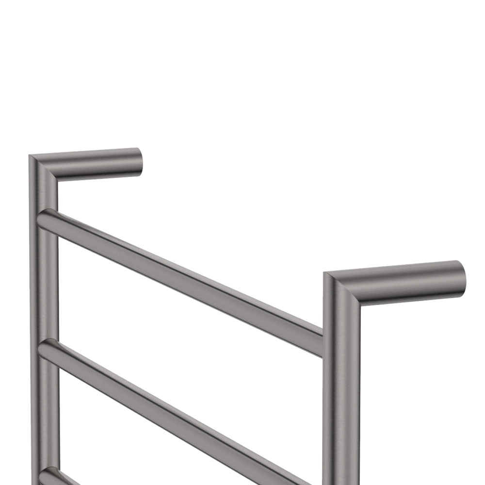 Kaya Heated Towel Rail, 600 x 450mm, Gun Metal - product view 3