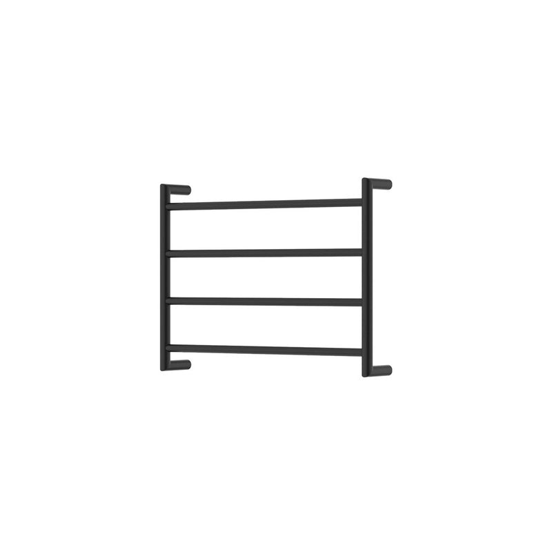 Kaya Heated Towel Rail, 600 x 450mm, Matte Black