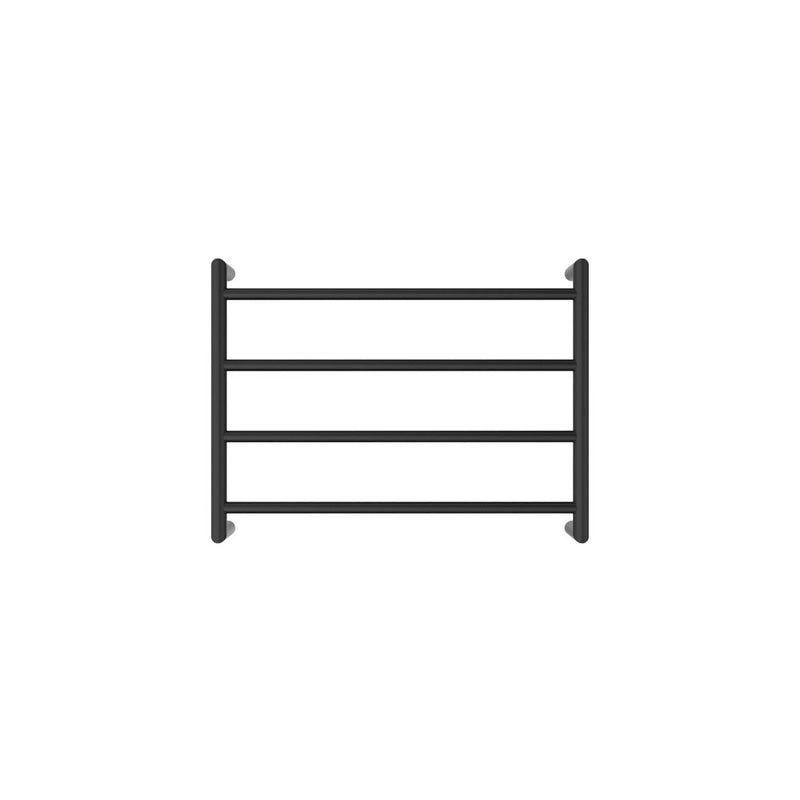 Kaya Heated Towel Rail, 600 x 450mm, Matte Black - product view 2