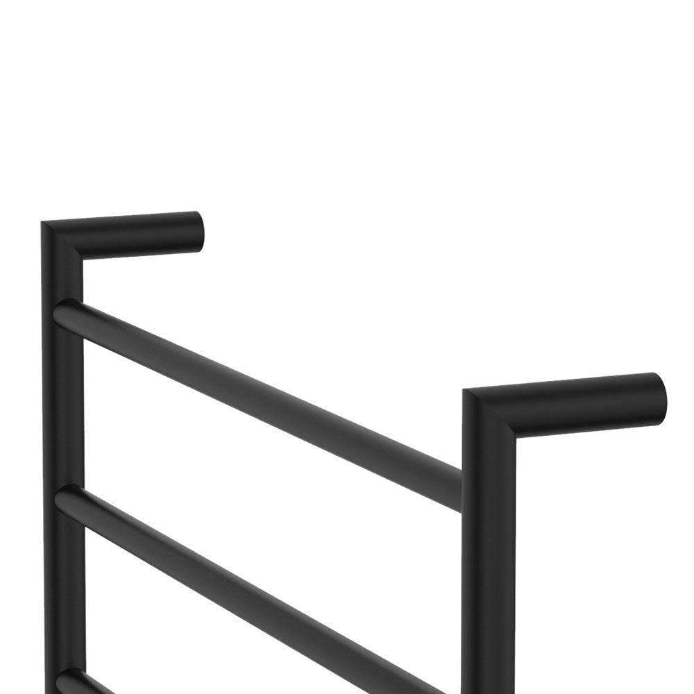 Kaya Heated Towel Rail, 600 x 450mm, Matte Black - product view 3