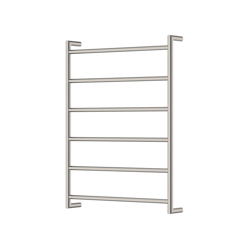 Kaya Heated Towel Rail, 600 x 800mm, Brushed Nickel