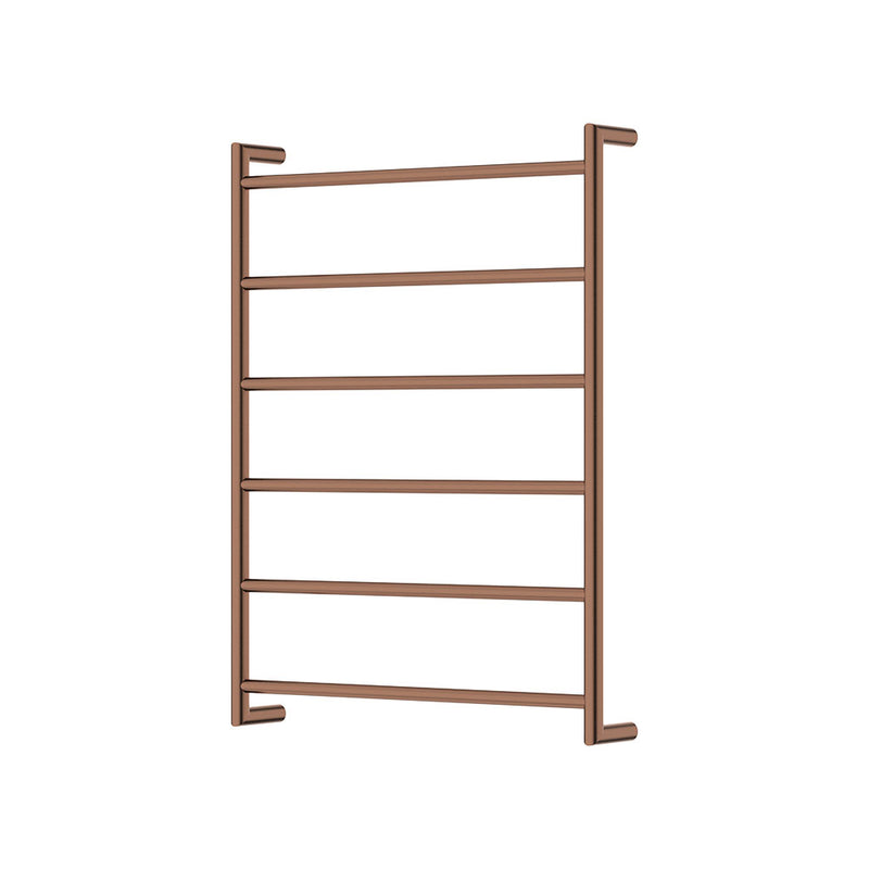 Kaya Heated Towel Rail, 600 x 800mm, Brushed Copper