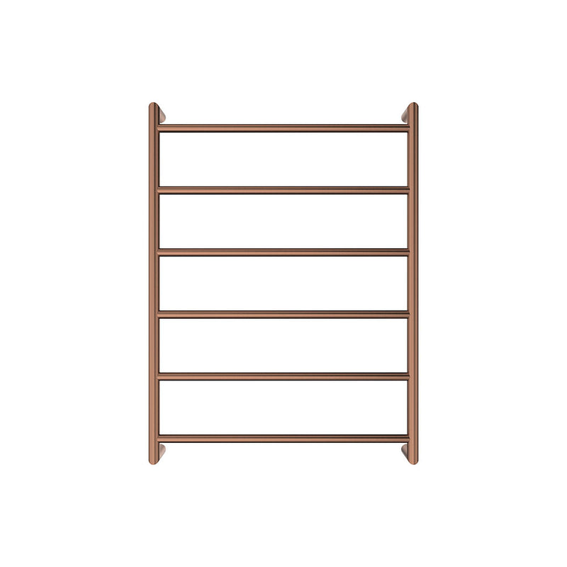 Kaya Heated Towel Rail, 600 x 800mm, Brushed Copper - product view 2