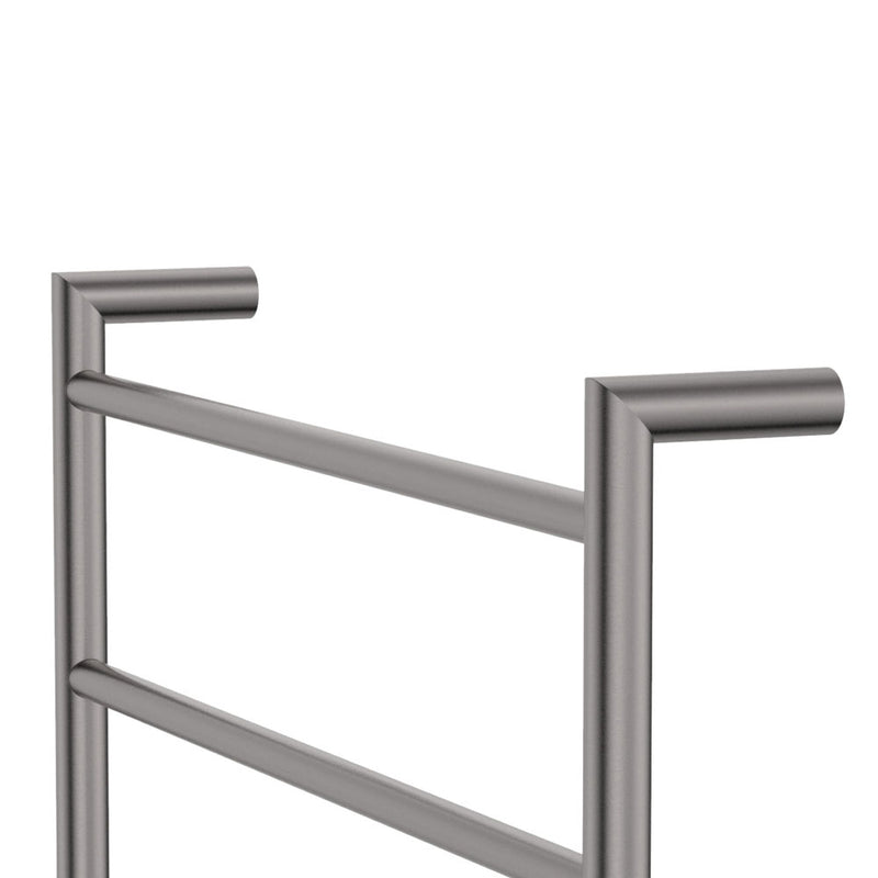 Kaya Heated Towel Rail, 600 x 800mm, Gun Metal - product view 3