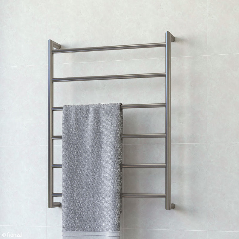 Kaya Heated Towel Rail, 600 x 800mm, Gun Metal - product view 4