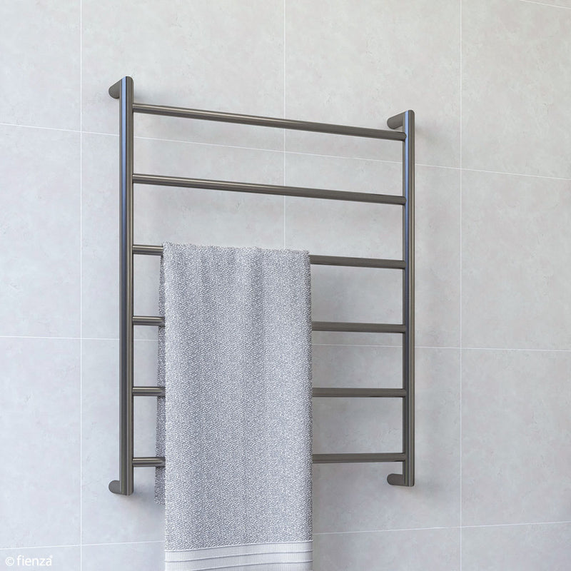 Kaya Heated Towel Rail, 600 x 800mm, Gun Metal - product view 5