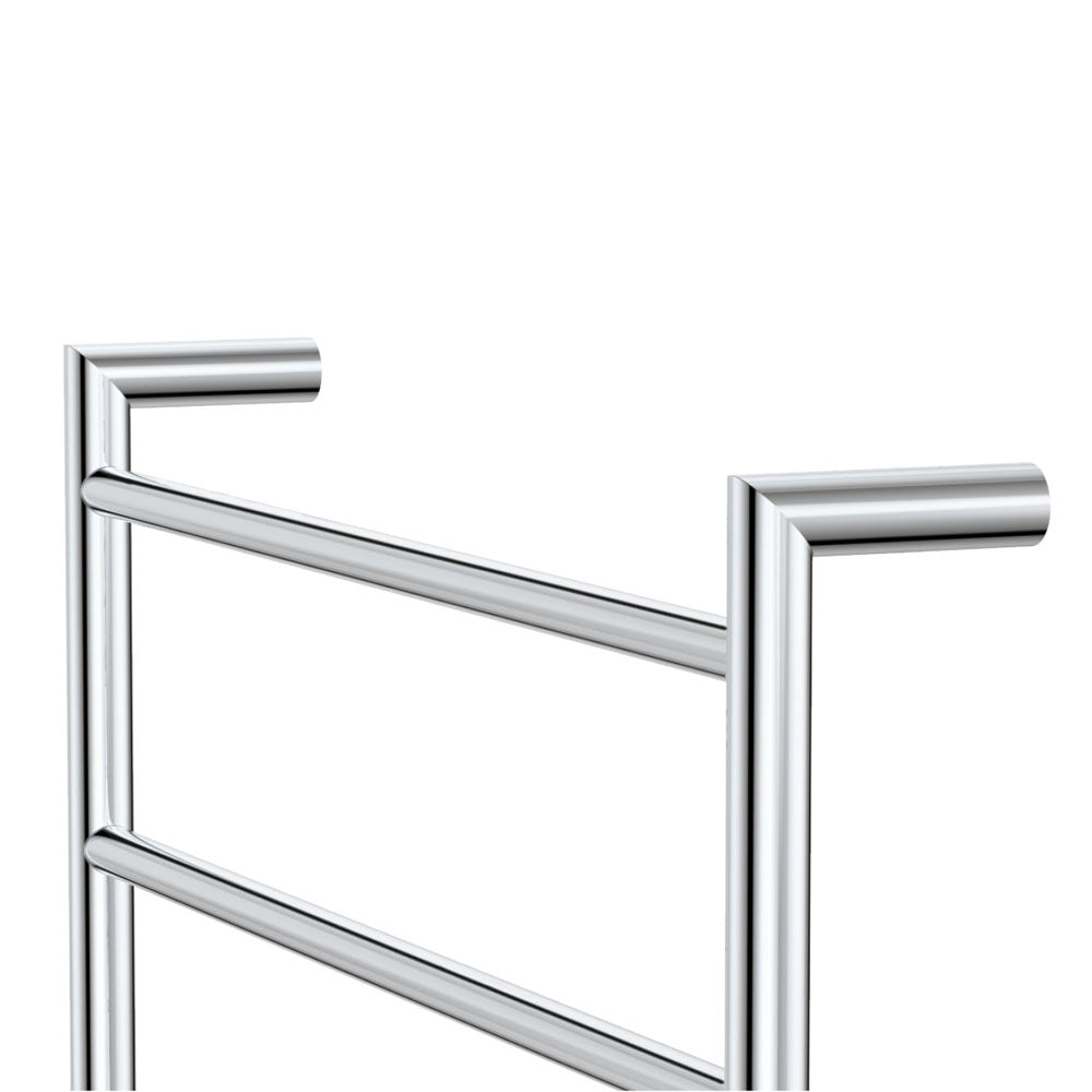 Kaya Heated Towel Rail, 600 x 800mm, Chrome - product view 3