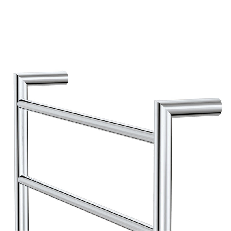 Kaya Heated Towel Rail, 600 x 800mm, Chrome - product view 3