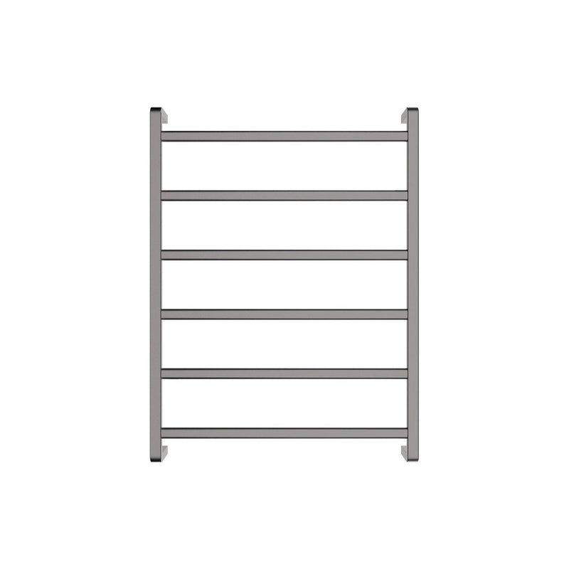 Tono Heated Towel Rail, 600 x 800mm, Gun Metal - product view 2