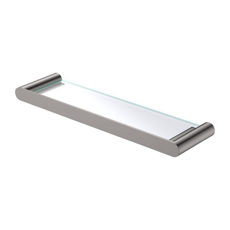 Empire Slim Glass Shelf, Gun Metal