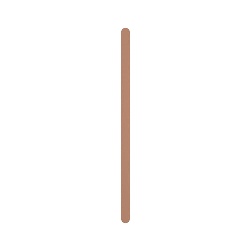 Empire Slim Vertical Heated Towel Rail, 60 x 900mm, Brushed Copper - product view 3