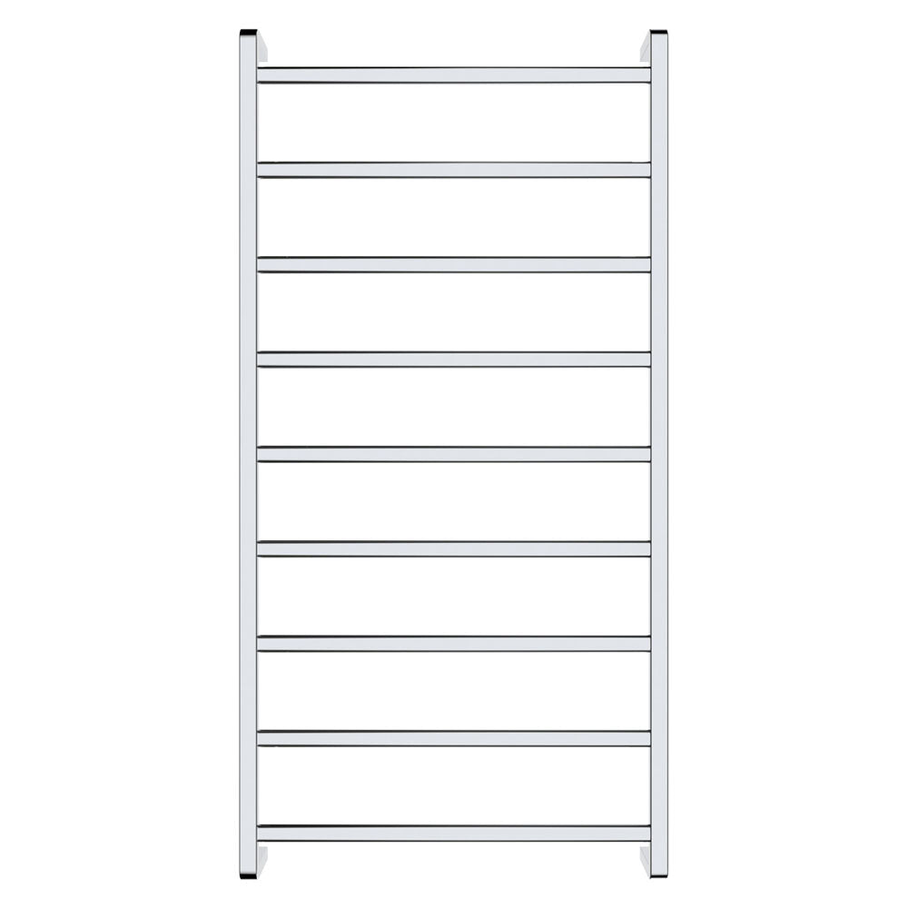 Koko Heated Towel Rail, 600 x 1200mm, Chrome - product view 2