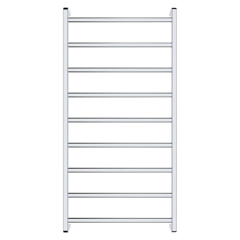 Koko Heated Towel Rail, 600 x 1200mm, Chrome - product view 2