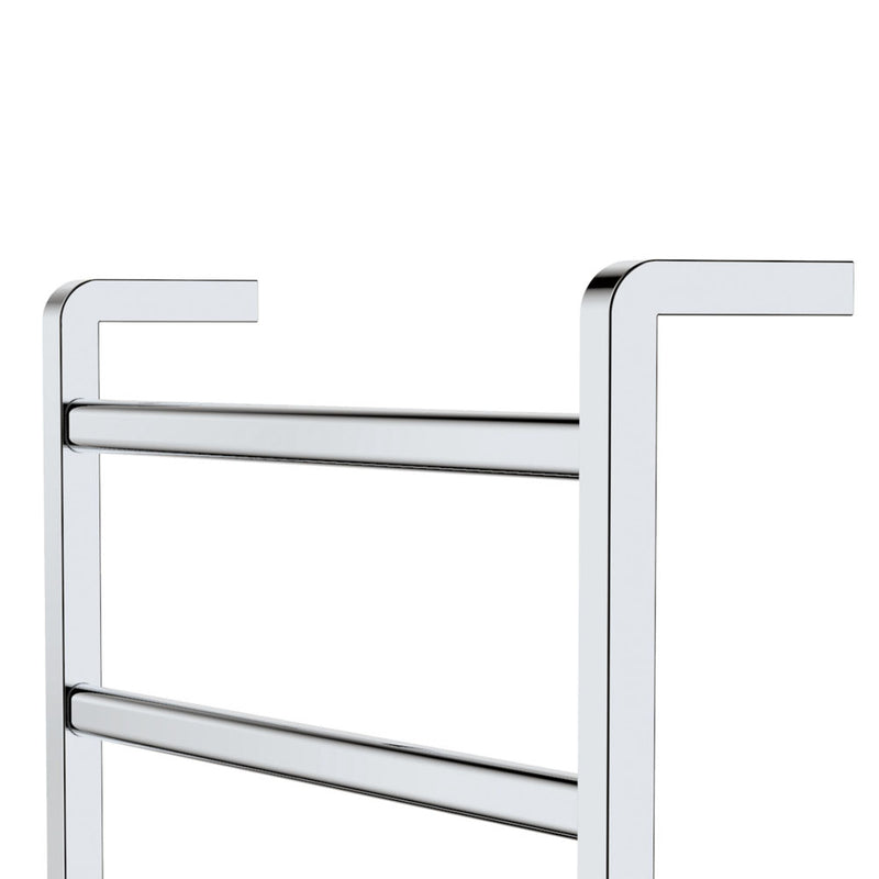Koko Heated Towel Rail, 600 x 1200mm, Chrome - product view 3