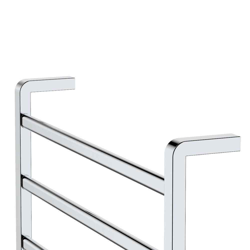 Koko Heated Towel Rail, 600 x 450mm, Chrome - product view 3