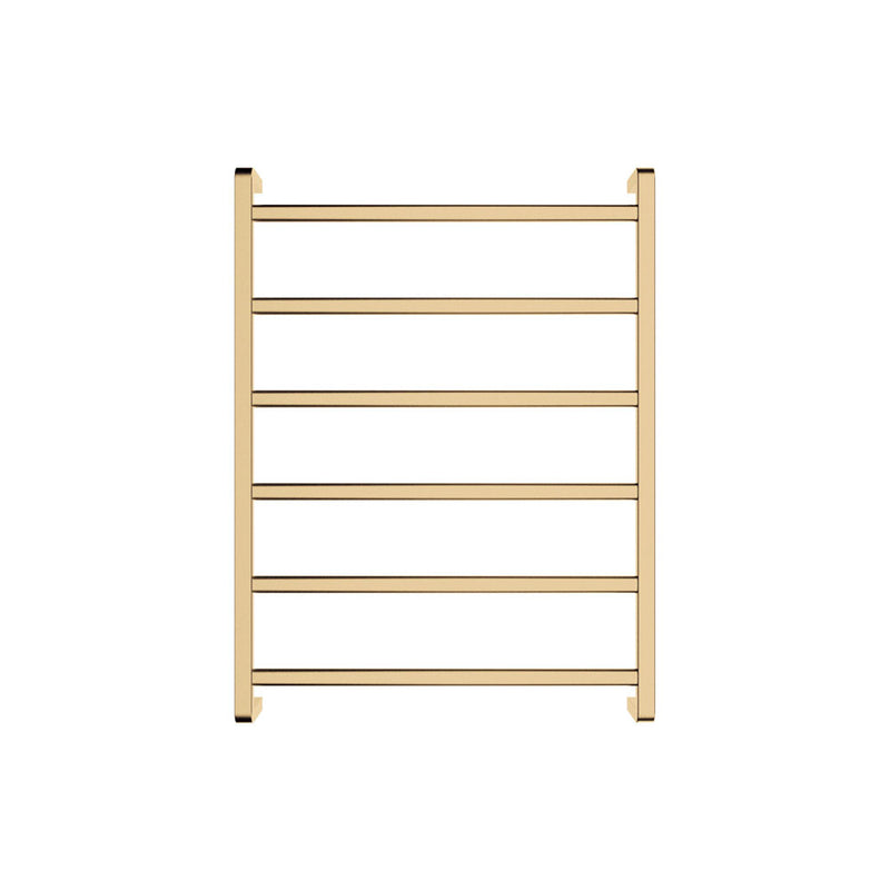 Koko Heated Towel Rail, 600 x 800mm, Urban Brass - product view 2