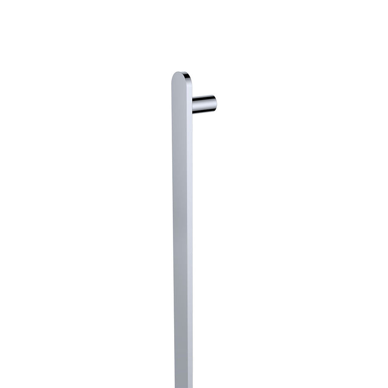 Empire Slim Vertical Heated Towel Rail, 60 x 900mm, Chrome - product view 2