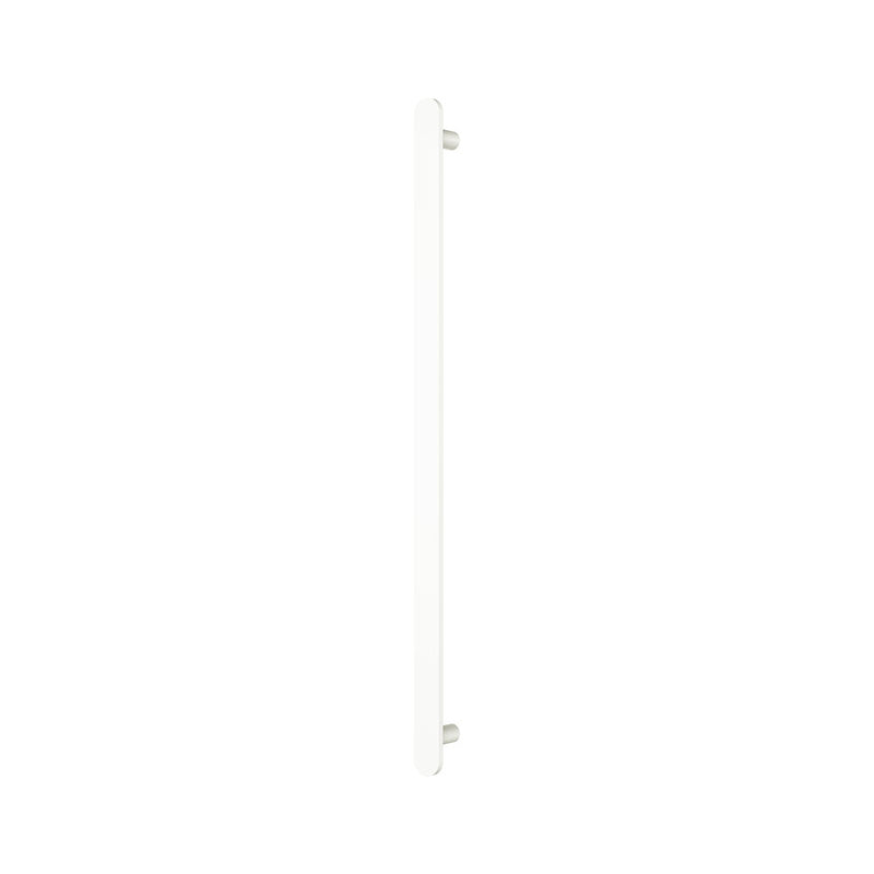 Empire Slim Vertical Heated Towel Rail, 60 x 900mm, Matte White