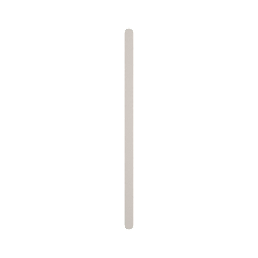 Empire Slim Vertical Heated Towel Rail, 60 x 900mm, Brushed Nickel - product view 3