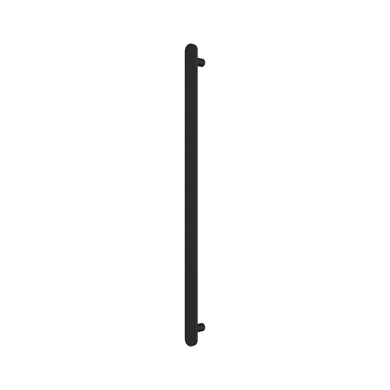 Empire Slim Vertical Heated Towel Rail, 60 x 900mm, Matte Black