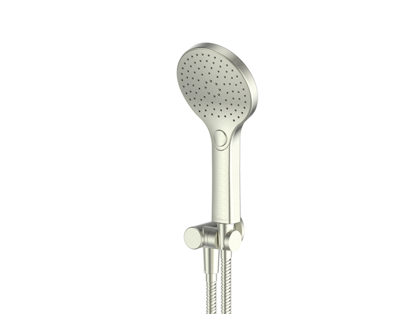Greens Ashmore Hand Shower w/Wall Outlet Bracket Brushed Nickel